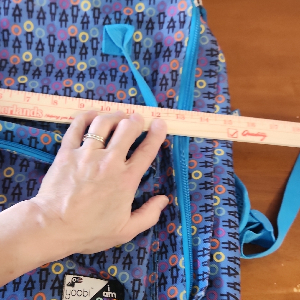 Yoobi Multicolor Patterned Backpack - image 4